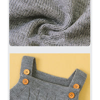 Load image into Gallery viewer, Baby Unisex Solid Color Knitwear Rompers Wholesale 22102870
