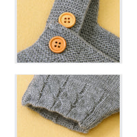 Load image into Gallery viewer, Baby Unisex Solid Color Knitwear Rompers Wholesale 22102870
