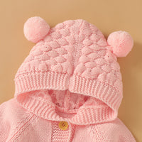 Load image into Gallery viewer, Baby Unisex Solid Color Knitwear Jumpsuits Wholesale 22102873
