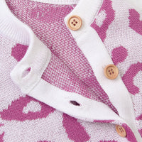 Load image into Gallery viewer, Baby Unisex Leopard print Knitwear Jumpsuits Wholesale 22102874
