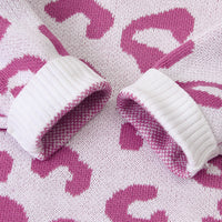 Load image into Gallery viewer, Baby Unisex Leopard print Knitwear Jumpsuits Wholesale 22102874
