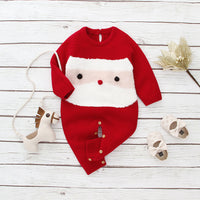 Load image into Gallery viewer, Baby Unisex Cartoon Christmas Knitwear Jumpsuits Wholesale 22102875
