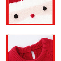 Load image into Gallery viewer, Baby Unisex Cartoon Christmas Knitwear Jumpsuits Wholesale 22102875
