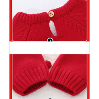 Load image into Gallery viewer, Baby Unisex Cartoon Christmas Knitwear Jumpsuits Wholesale 22102875
