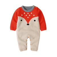 Load image into Gallery viewer, Baby Unisex Color-blocking Cartoon Crochet Jumpsuits Wholesale 22102881
