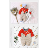 Load image into Gallery viewer, Baby Unisex Color-blocking Cartoon Crochet Jumpsuits Wholesale 22102881
