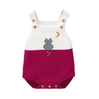 Load image into Gallery viewer, Baby Unisex Color-blocking Crochet Rompers Wholesale 22102884
