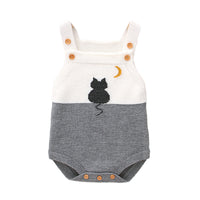 Load image into Gallery viewer, Baby Unisex Color-blocking Crochet Rompers Wholesale 22102884
