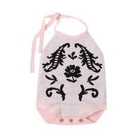Load image into Gallery viewer, Baby Unisex Flower Crochet Rompers Wholesale 22102885
