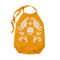 Load image into Gallery viewer, Baby Unisex Flower Crochet Rompers Wholesale 22102885
