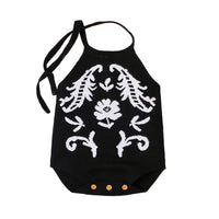Load image into Gallery viewer, Baby Unisex Flower Crochet Rompers Wholesale 22102885
