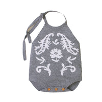 Load image into Gallery viewer, Baby Unisex Flower Crochet Rompers Wholesale 22102885
