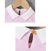 Load image into Gallery viewer, Baby Kid Girls Color-blocking Rompers Wholesale 22102888
