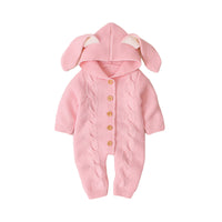 Load image into Gallery viewer, Baby Unisex Solid Color Crochet Jumpsuits Wholesale 22102889
