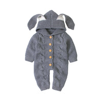 Load image into Gallery viewer, Baby Unisex Solid Color Crochet Jumpsuits Wholesale 22102889
