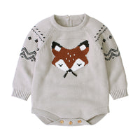 Load image into Gallery viewer, Baby Unisex Cartoon Crochet Rompers Wholesale 22102890
