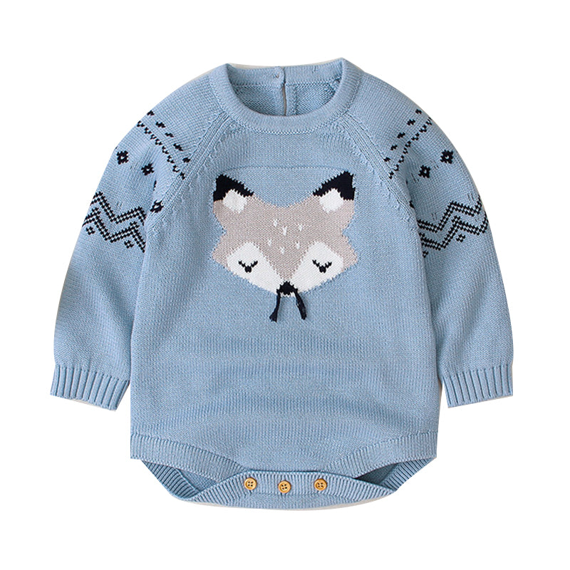 Baby Unisex Cartoon Crochet Rompers Wholesale 22102890