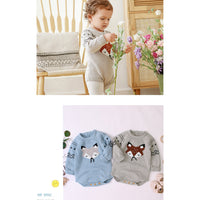 Load image into Gallery viewer, Baby Unisex Cartoon Crochet Rompers Wholesale 22102890
