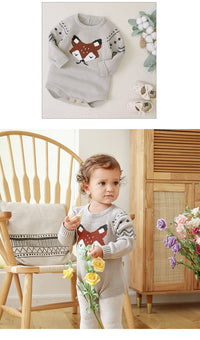 Load image into Gallery viewer, Baby Unisex Cartoon Crochet Rompers Wholesale 22102890
