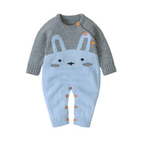 Load image into Gallery viewer, Baby Unisex Color-blocking Cartoon Crochet Jumpsuits Wholesale 22102892
