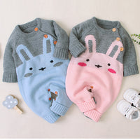 Load image into Gallery viewer, Baby Unisex Color-blocking Cartoon Crochet Jumpsuits Wholesale 22102892
