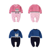 Load image into Gallery viewer, Baby Unisex Color-blocking Cartoon Crochet Jumpsuits Wholesale 22102895
