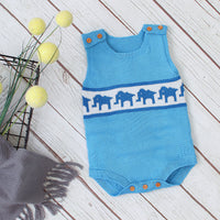 Load image into Gallery viewer, Baby Unisex Cartoon Crochet Rompers Wholesale 22102896
