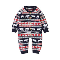 Load image into Gallery viewer, Baby Unisex Color-blocking Cartoon Crochet Print Jumpsuits Wholesale 22102899
