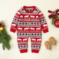 Load image into Gallery viewer, Baby Unisex Color-blocking Cartoon Crochet Print Jumpsuits Wholesale 22102899
