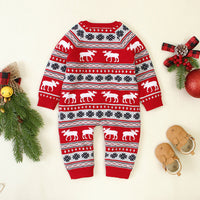 Load image into Gallery viewer, Baby Unisex Color-blocking Cartoon Crochet Print Jumpsuits Wholesale 22102899
