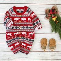 Load image into Gallery viewer, Baby Unisex Color-blocking Cartoon Crochet Print Jumpsuits Wholesale 22102899
