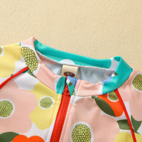 Load image into Gallery viewer, Baby Kid Unisex Flower Animals Print Beach Rompers Swimwears Wholesale 221101149
