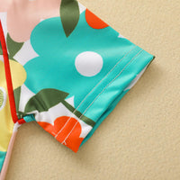 Load image into Gallery viewer, Baby Kid Unisex Flower Animals Print Beach Rompers Swimwears Wholesale 221101149
