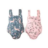 Load image into Gallery viewer, Baby Unisex Animals Plant Print Rompers Wholesale 221101205
