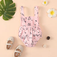 Load image into Gallery viewer, Baby Unisex Animals Plant Print Rompers Wholesale 221101205
