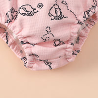 Load image into Gallery viewer, Baby Unisex Animals Plant Print Rompers Wholesale 221101205
