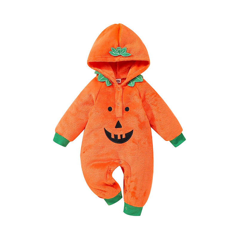 Baby Unisex Color-blocking Cartoon Halloween Jumpsuits Wholesale 221101318