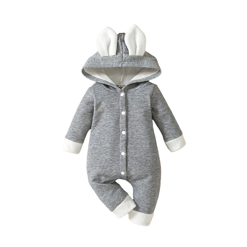 Baby Unisex Solid Color Jumpsuits Wholesale 221101343