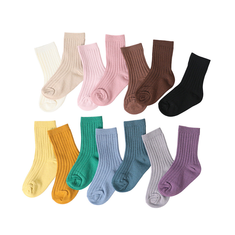 Unisex Solid Color Accessories Socks Wholesale 221101419