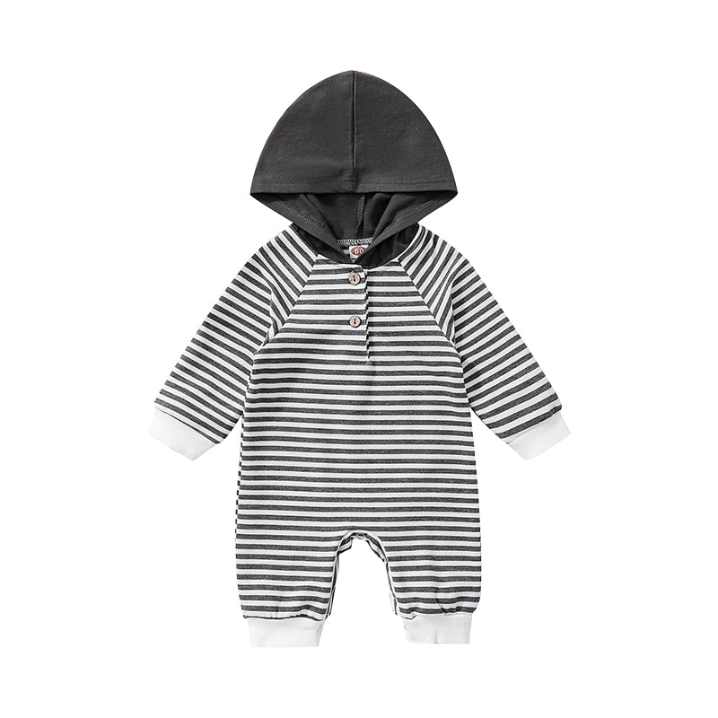 Baby Unisex Striped Jumpsuits Wholesale 221101477