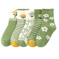 Load image into Gallery viewer, Unisex Flower Plant Print Accessories Socks Wholesale 221101526
