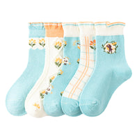Load image into Gallery viewer, Unisex Flower Plant Print Accessories Socks Wholesale 221101526
