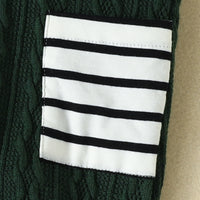 Load image into Gallery viewer, 3 Pieces Set Baby Boys Cartoon Print Rompers And Striped Jumpsuits And Hats Wholesale 221101543
