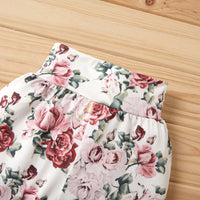 Load image into Gallery viewer, 2 Pieces Set Baby Girls Bow Print Tops And Flower Pants Wholesale 221101635
