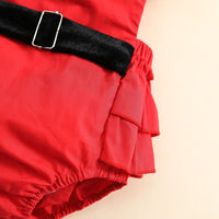 Load image into Gallery viewer, Baby Girls Color-blocking Christmas Rompers Wholesale 221101652
