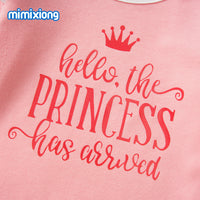 Load image into Gallery viewer, 2 Pieces Set Baby Girls Letters Print Rompers And Flower Pants Wholesale 22110306
