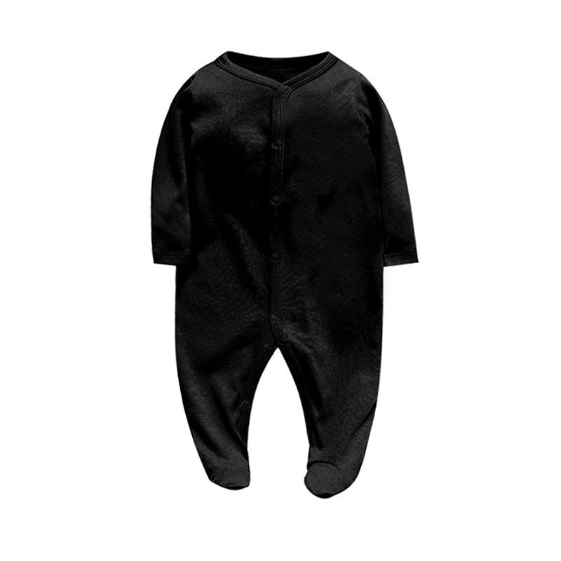 Baby Unisex Solid Color Jumpsuits Sleepwears Wholesale 221103222