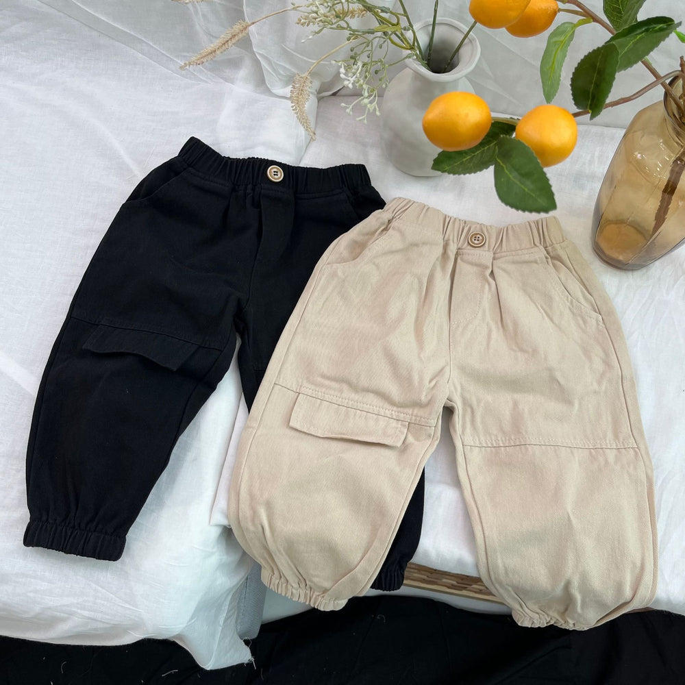 Baby Kid Unisex Solid Color Pants Wholesale 221103345