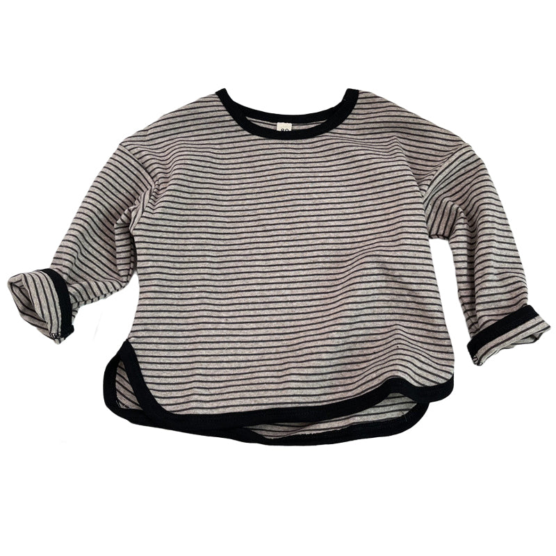 Baby Kid Unisex Striped Tops Wholesale 221103346