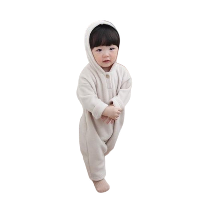 Baby Unisex Solid Color Jumpsuits Wholesale 221103347